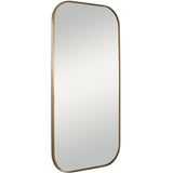 Mirror Taft Plated Brass Mirror