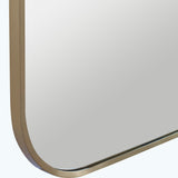 Mirror Taft Plated Brass Mirror