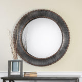 Mirror Tanaina Silver Round Mirror