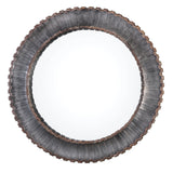 Mirror Tanaina Silver Round Mirror