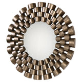 Mirror Taurion Silver Leaf Round Mirror