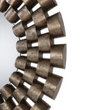 Mirror Taurion Silver Leaf Round Mirror