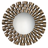 Mirror Taurion Silver Leaf Round Mirror