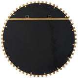 Mirror Taza Round Mirror // Gold