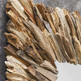 Mirror Teak Branch Rectangular Mirror