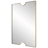 Mirror Ticket Gold Vanity Mirror