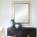 Mirror Townsend Antiqued Gold Mirror