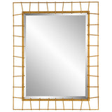 Mirror Townsend Antiqued Gold Mirror
