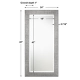 Mirror Tulare Metallic Silver Mirror