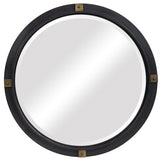 Mirror Tull Industrial Round Mirror