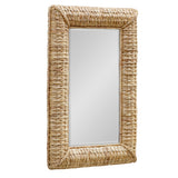 Mirror Twisted Seagrass Rectangle Mirror