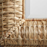 Mirror Twisted Seagrass Rectangle Mirror