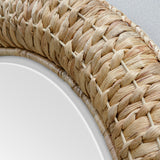 Mirror Twisted Seagrass Round Mirror