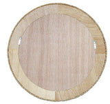 Mirror Twisted Seagrass Round Mirror