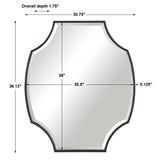 Mirror Ulalia Scalloped Mirror