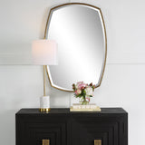 Mirror Varenna Aged Gold Vanity Mirror