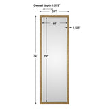 Mirror Vilmos Metallic Gold Mirror