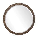 Mirror Wayde Gold Bark Round Mirror