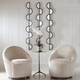 Mirror Wisp Mirrored Iron Wall Decor, S/3