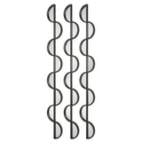Mirror Wisp Mirrored Iron Wall Decor, S/3