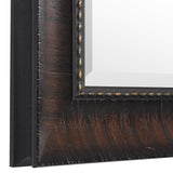 Mirror Wythe Burnished Wood Mirror