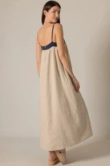 Lifestyle Willa 100% Linen Maxi Dress