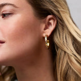 Lifestyle Rainbow Hoop Shades of Jade // Two Sizes