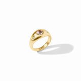 Lifestyle Rainbow Signet Ring // Champagne Radiance