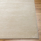 Rug Alder Wave Machine Washable Rug // Cream