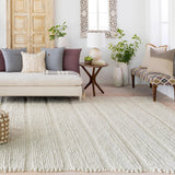 Rug Clifton Hand Woven Rug // Ivory