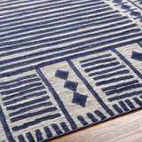 Rug Greenwich Outdoor Rug // Blue & Gray