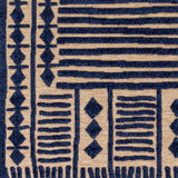 Rug Greenwich Outdoor Rug // Blue & Tan