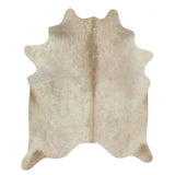 Rug Light Champagne Cowhide Rug Approx. 5.5 x 6.5