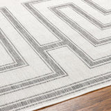 Rug Long Beach Cream & Gray Area Rug