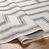Rug Long Beach Cream & Gray Area Rug