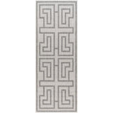 Rug Long Beach Cream & Gray Area Rug