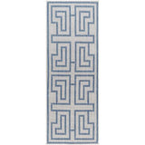 Rug Long Beach Cream & Navy Area Rug