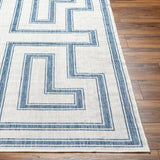 Rug Long Beach Cream & Navy Area Rug