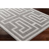 Rug Long Beach Gray & White Area Rug