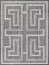 Rug Long Beach Gray & White Area Rug