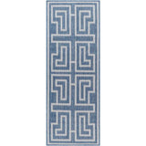 Rug Long Beach Navy & White Area Rug