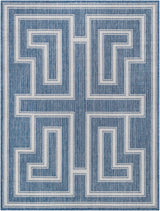 Rug Long Beach Navy & White Area Rug