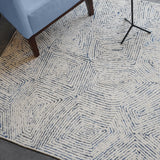 Rug Maze Rug // Blue