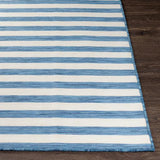Rug Pasadena Outdoor Rug // Denim & Cream
