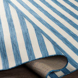 Rug Pasadena Outdoor Rug // Denim & Cream