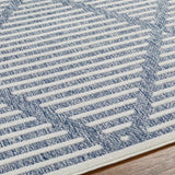 Rug San Diego Blue & White Area Rug