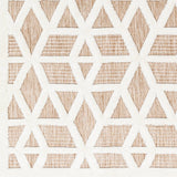 Rug San Diego Geometric Outdoor Rug // Beige & Tan