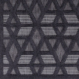 Rug San Diego Geometric Outdoor Rug // Black