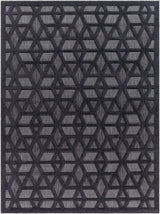 Rug San Diego Geometric Outdoor Rug // Black