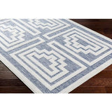 Rug San Diego Blue & White Area Rug